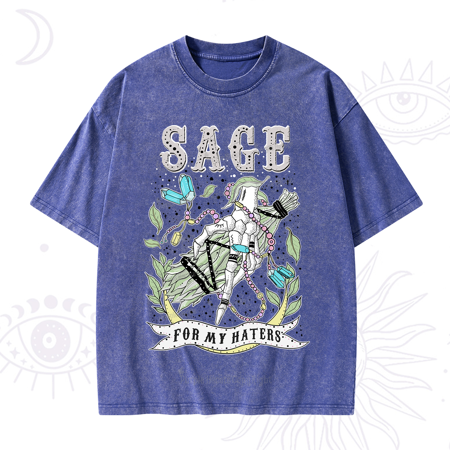 Purplehecate Sage For My Haters Washed T-Shirt