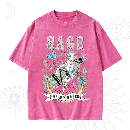 Purplehecate Sage For My Haters Washed T-Shirt