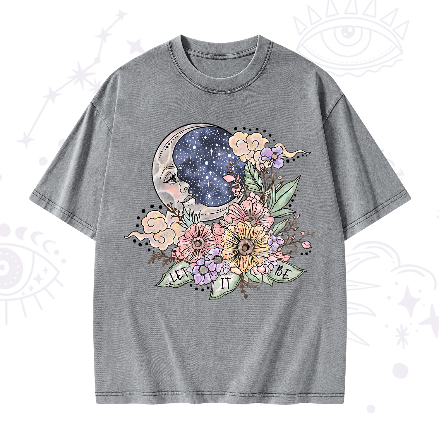 Purplehecate Let It Be Washed T-Shirt