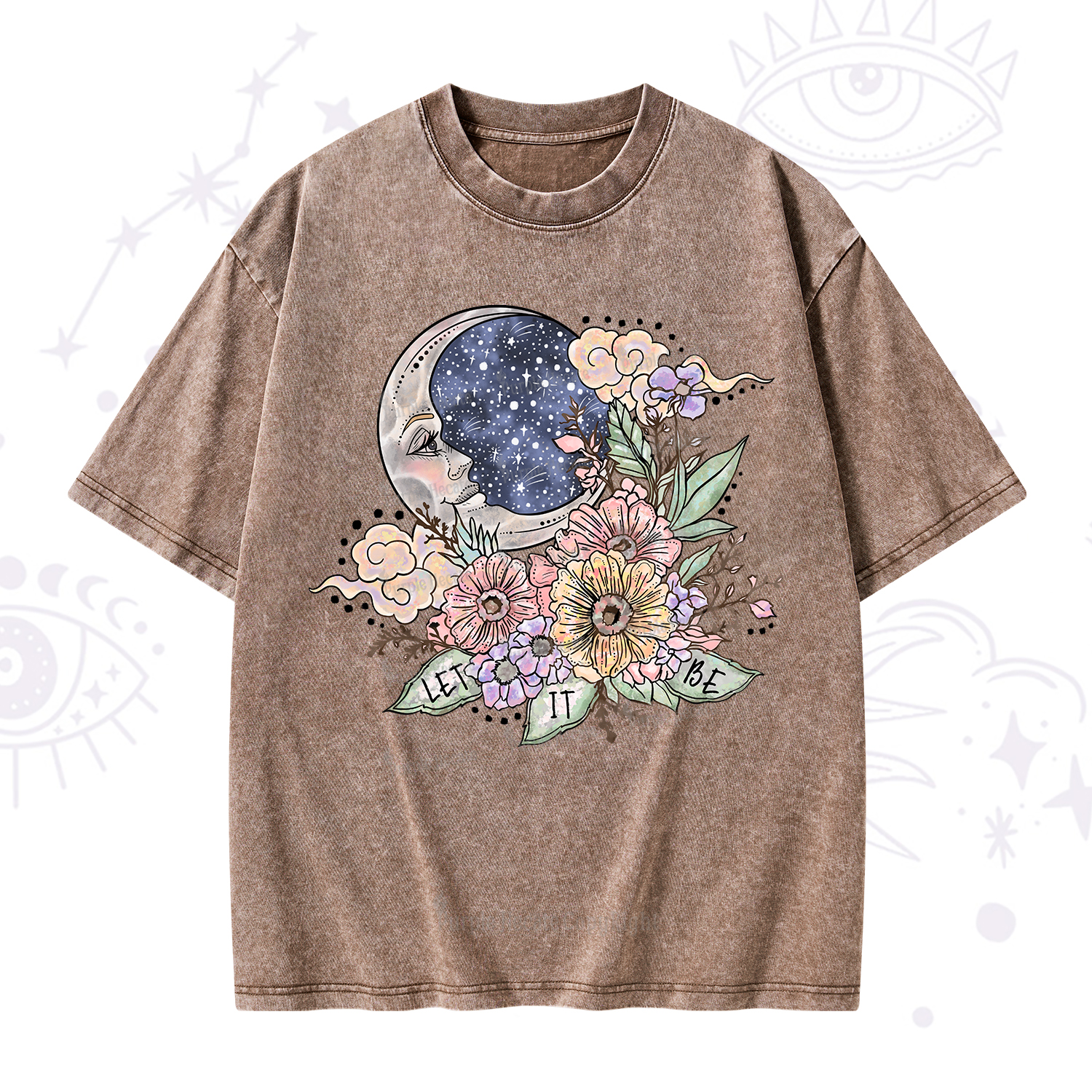 Purplehecate Let It Be Washed T-Shirt