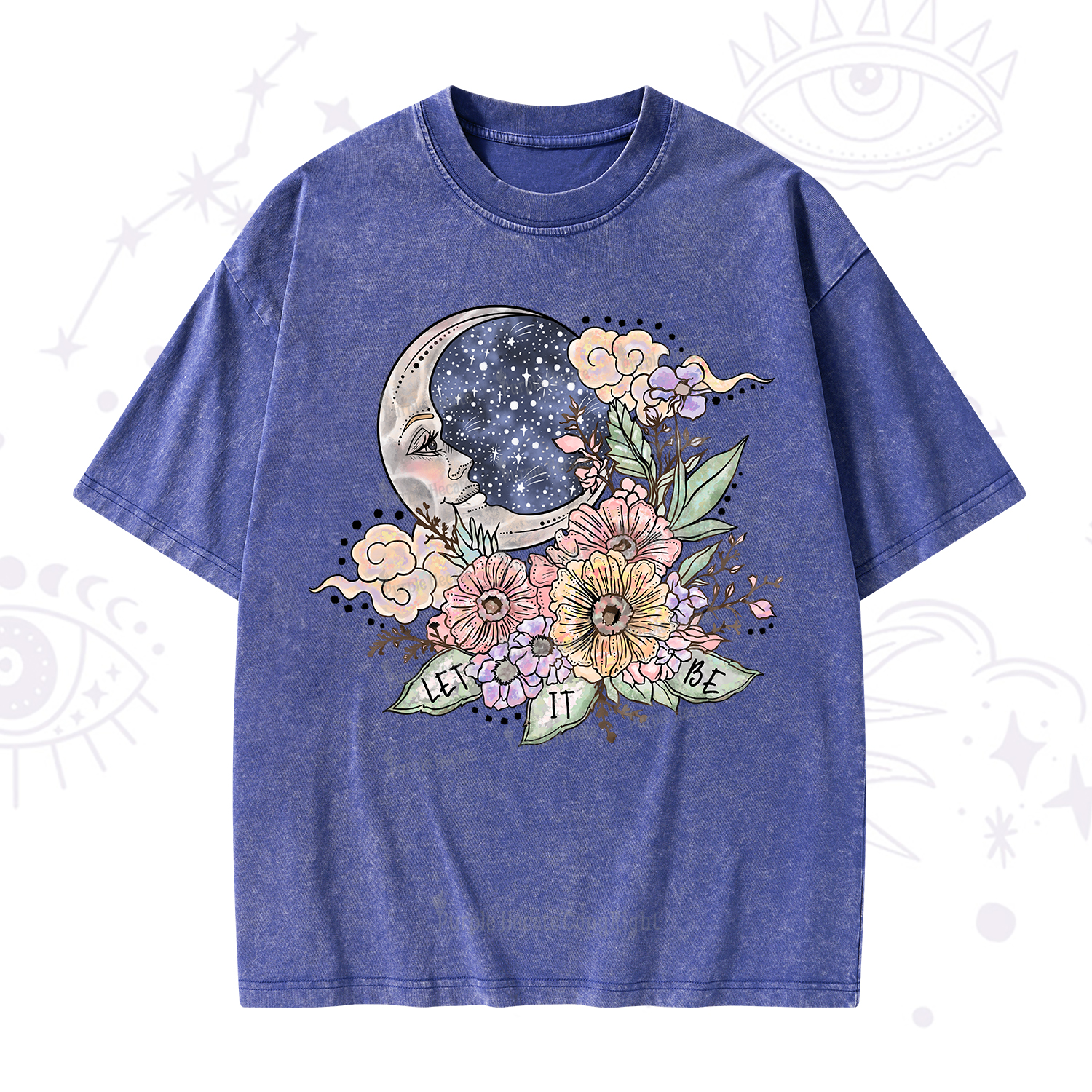 Purplehecate Let It Be Washed T-Shirt