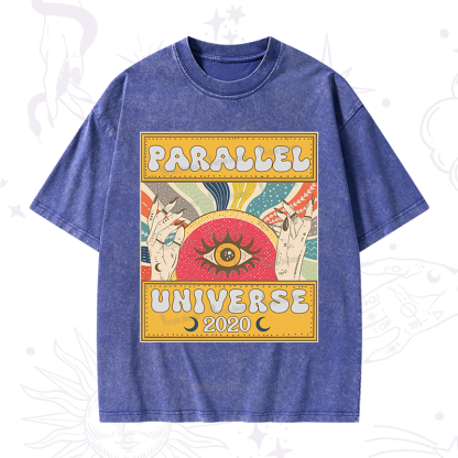 Purplehecate Parallel Universe Washed T-Shirt