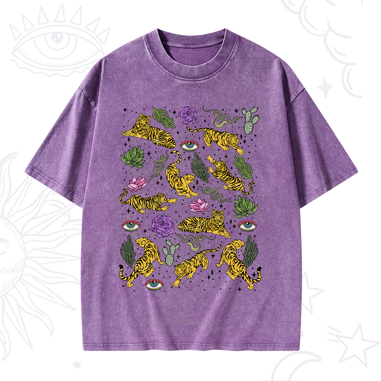 Purplehecate Desert Tiger Washed T-Shirt