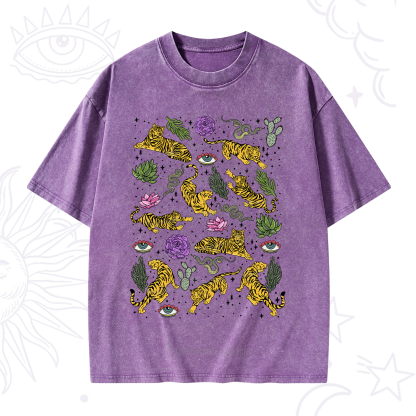 Purplehecate Desert Tiger Washed T-Shirt