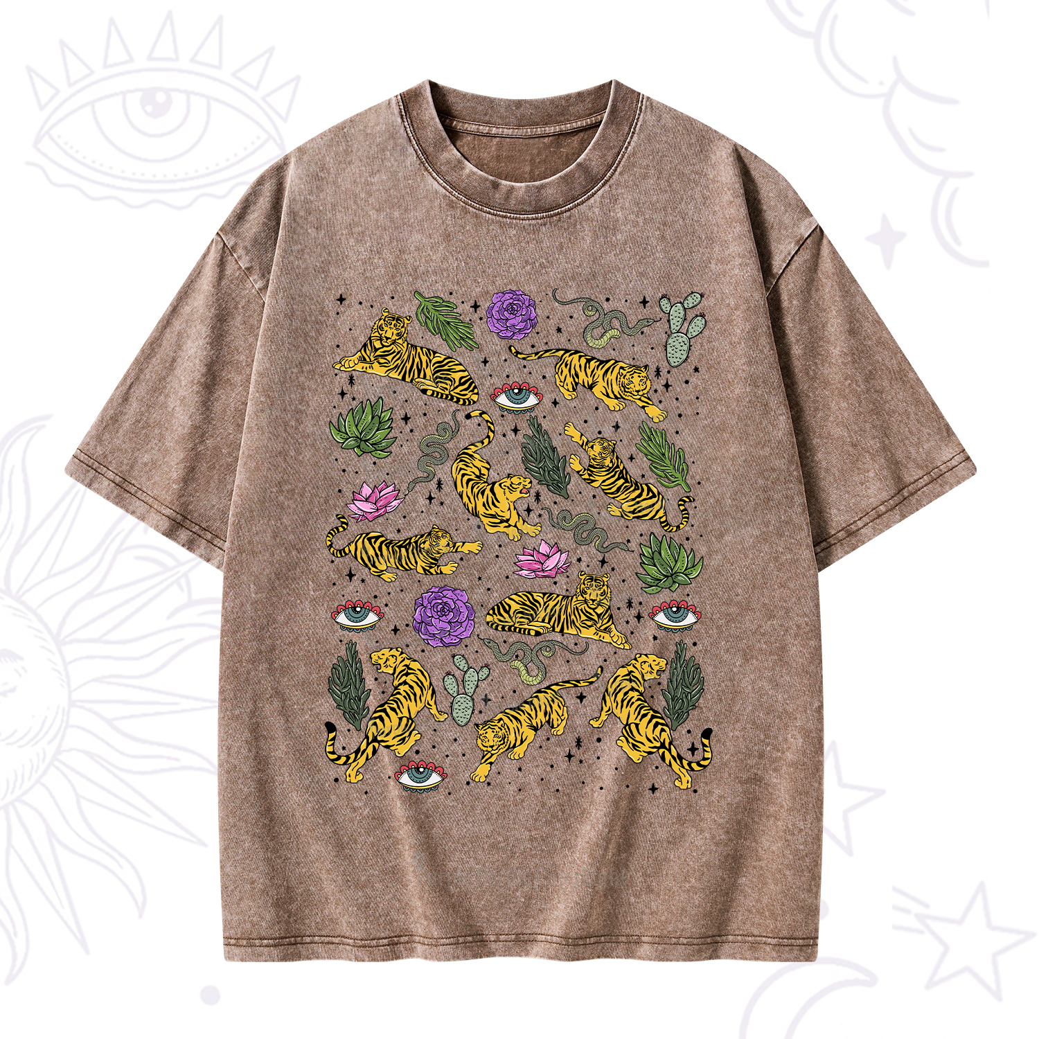 Purplehecate Desert Tiger Washed T-Shirt