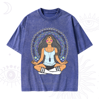 Purplehecate Today I'm Going To Manifest Washed T-Shirt