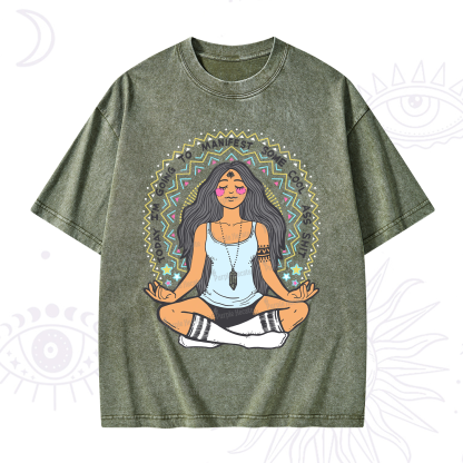 Purplehecate Today I'm Going To Manifest Washed T-Shirt