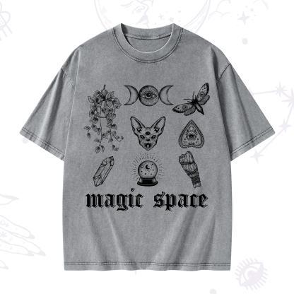 Purplehecate Magic Space Washed T-Shirt
