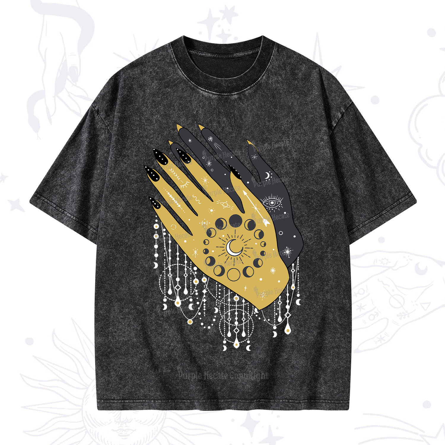 Purplehecate Wash Your Hands Washed T-Shirt