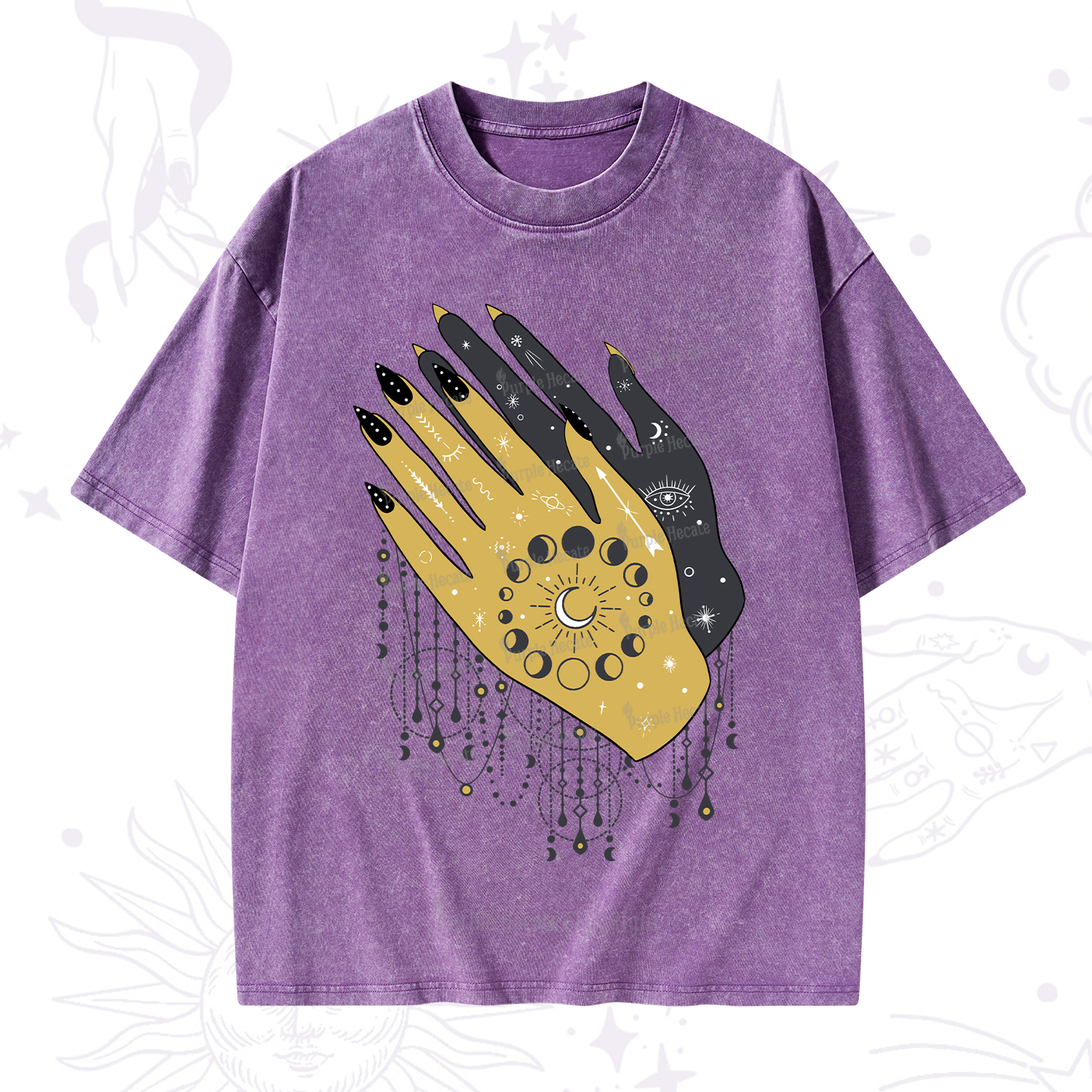 Purplehecate Wash Your Hands Washed T-Shirt
