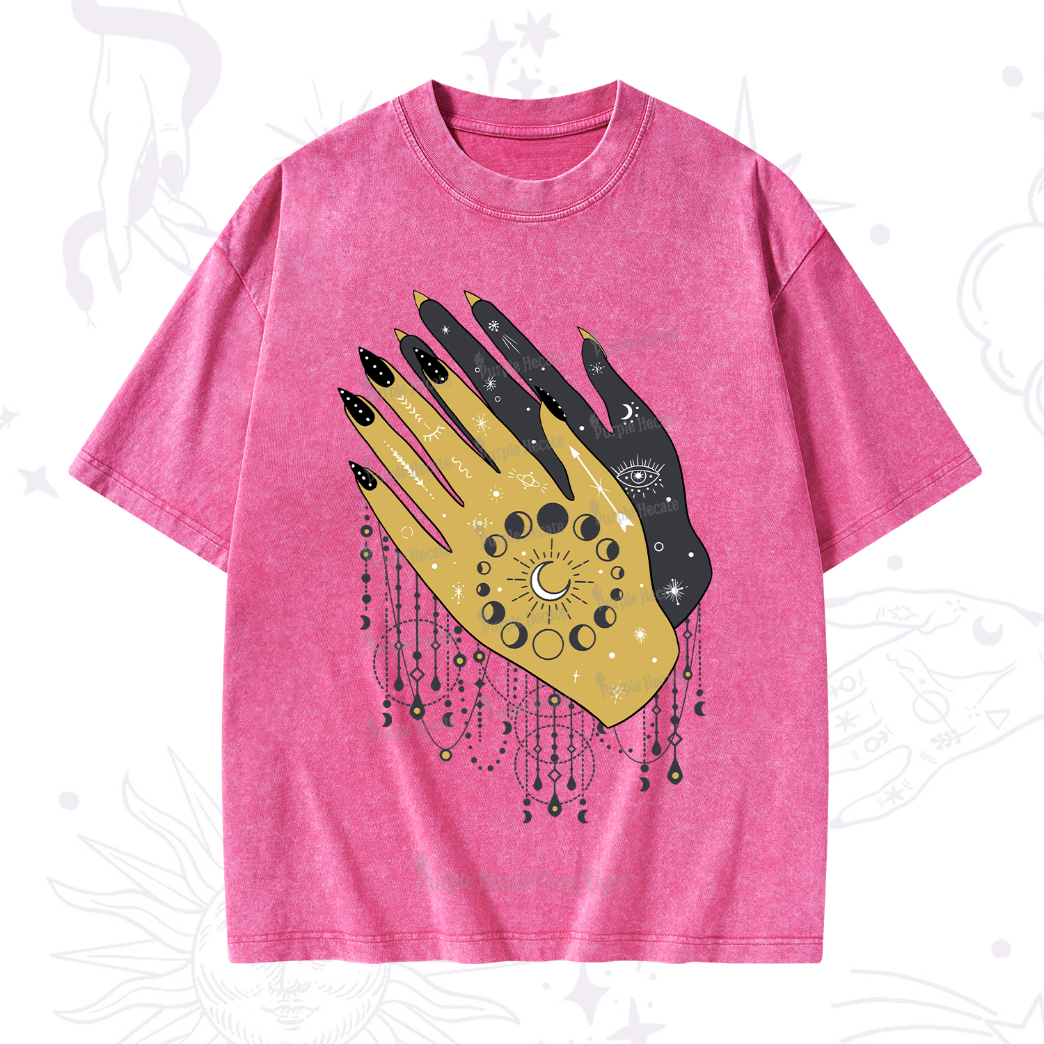 Purplehecate Wash Your Hands Washed T-Shirt