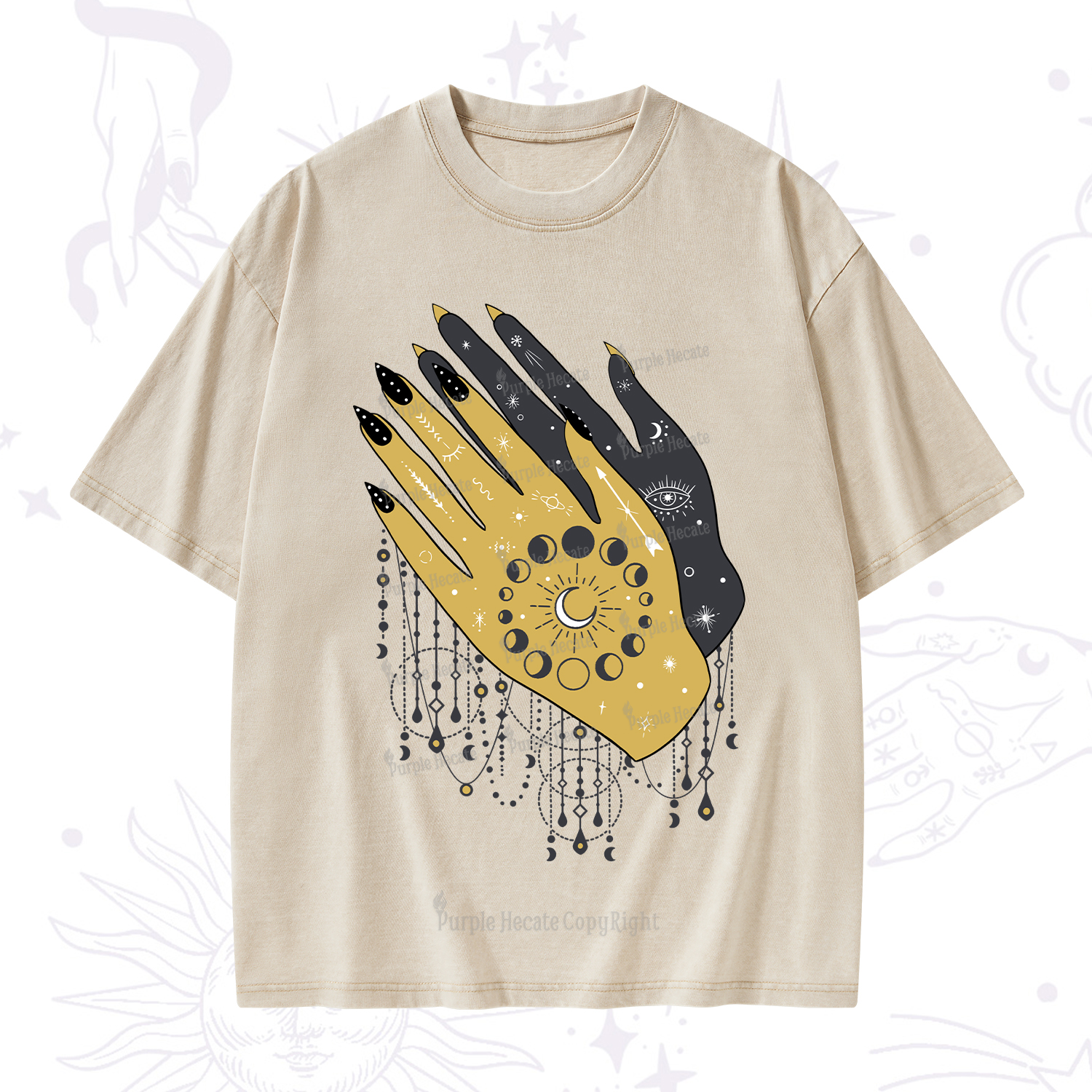 Purplehecate Wash Your Hands Washed T-Shirt