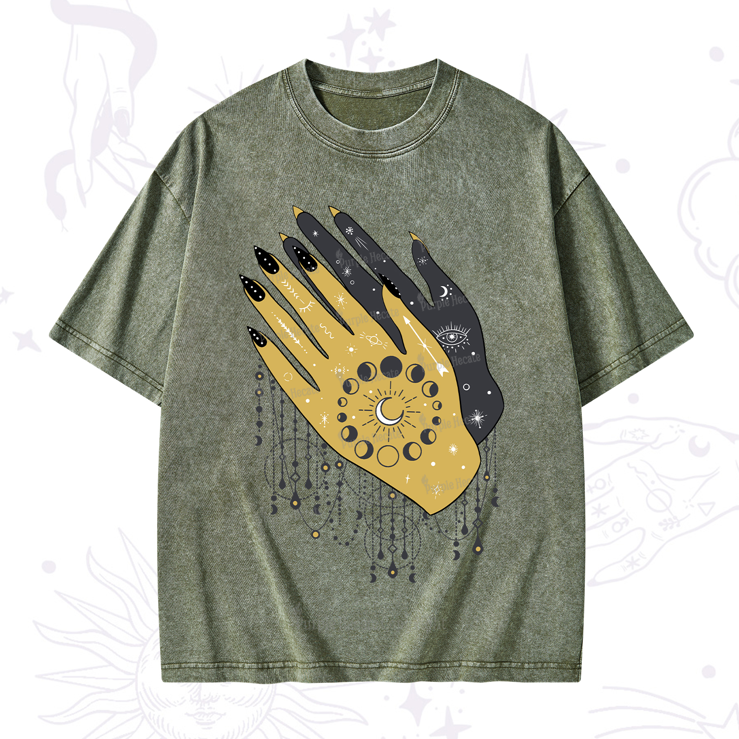 Purplehecate Wash Your Hands Washed T-Shirt