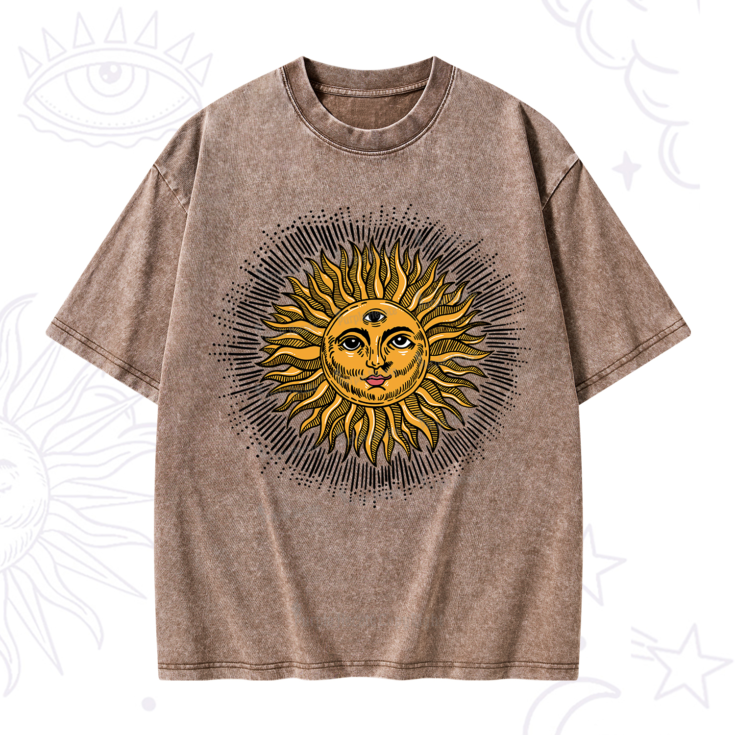 Purplehecate Sat Nam Washed T-Shirt