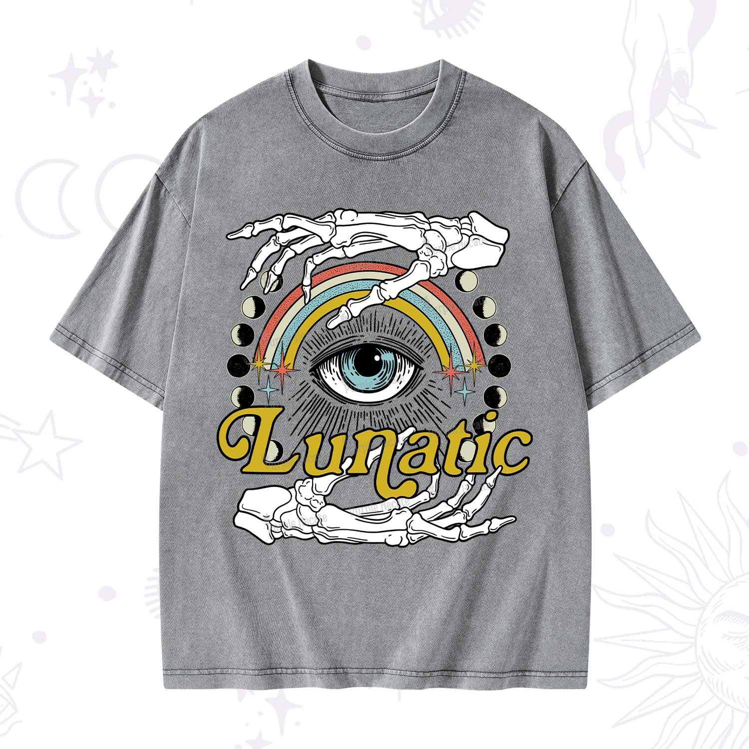 Purplehecate Lunatic Washed T-Shirt