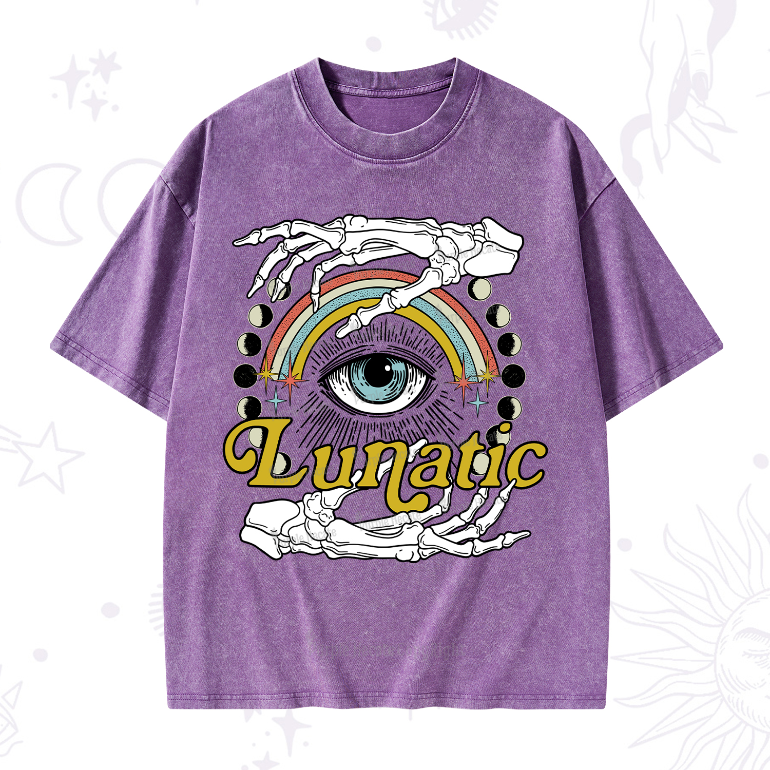 Purplehecate Lunatic Washed T-Shirt