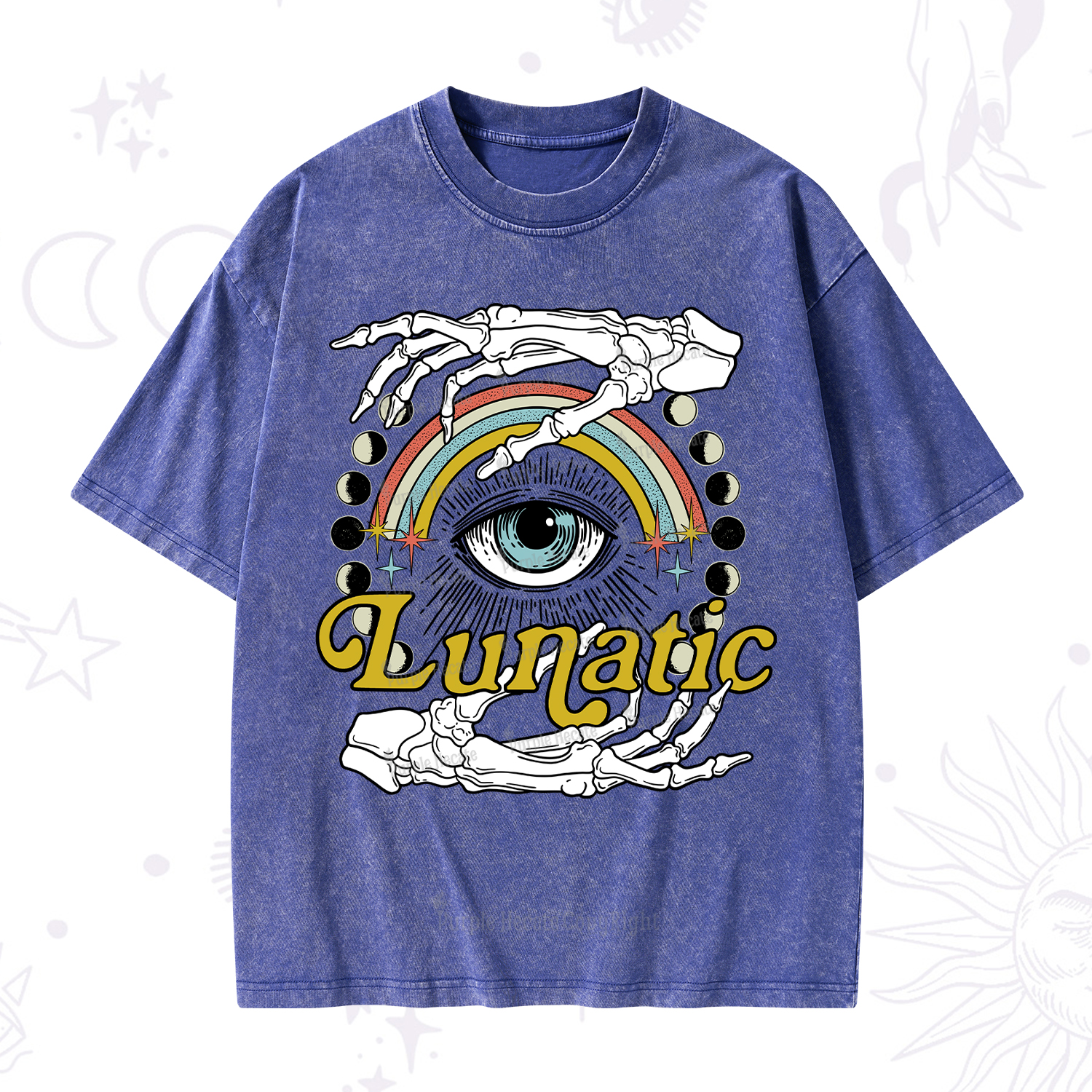 Purplehecate Lunatic Washed T-Shirt