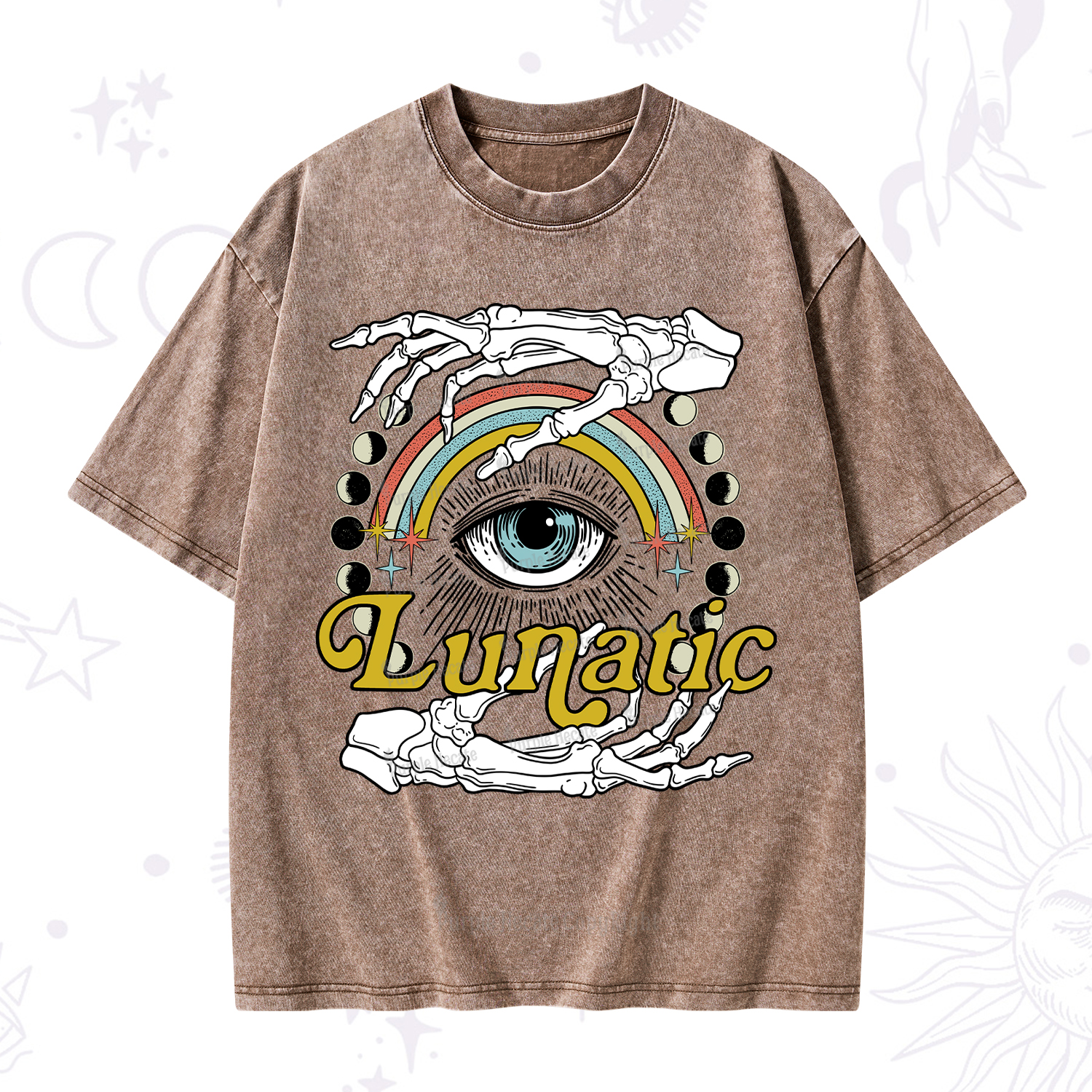 Purplehecate Lunatic Washed T-Shirt