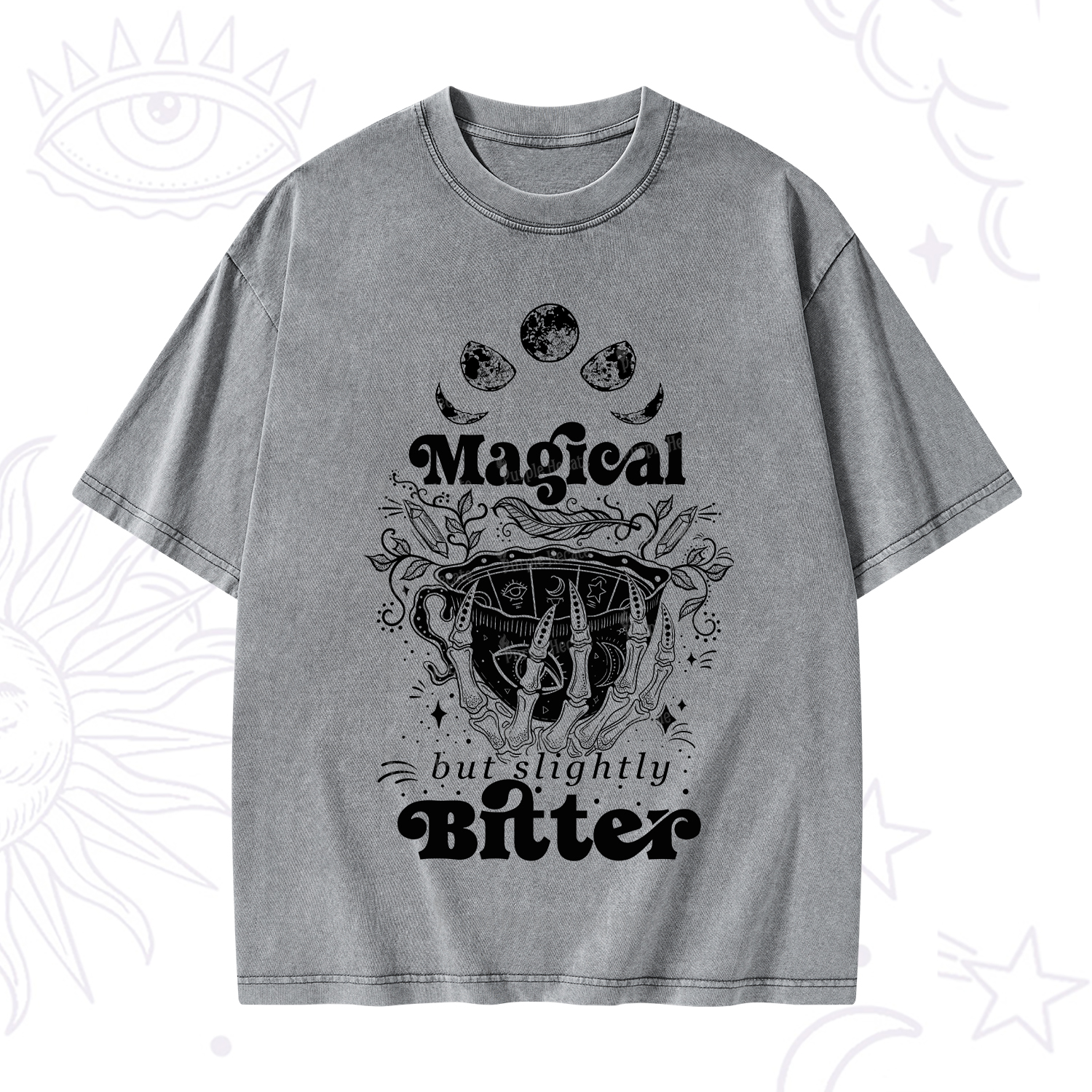 Purplehecate Magical But Slightly Bitter Washed T-Shirt