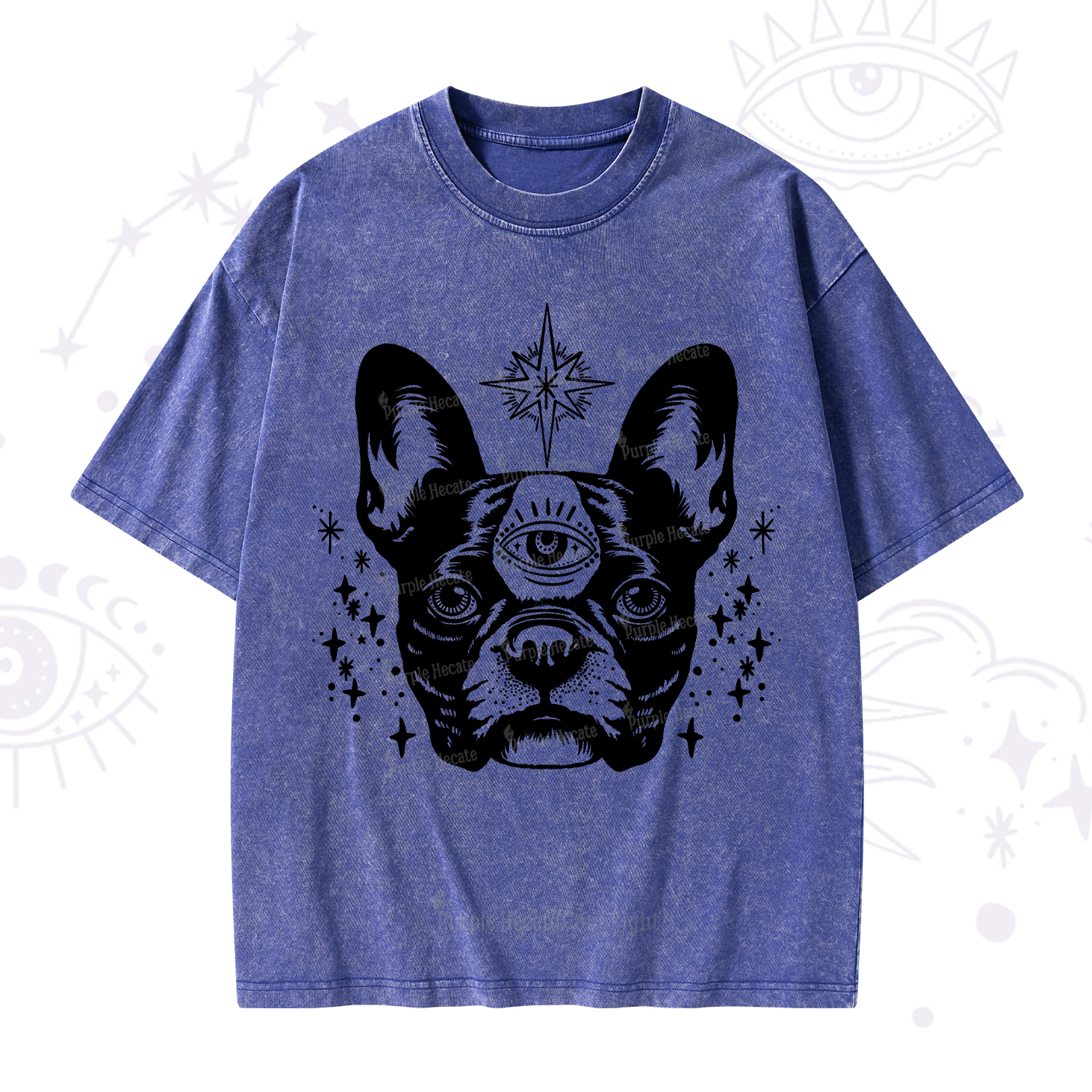 Purplehecate Like A Boss Washed T-Shirt