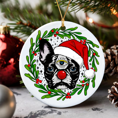 Purplehecate Like A Boss Christmas Ornament