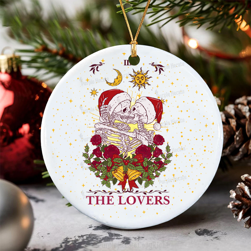 Purplehecate The Lovers Christmas Ornament