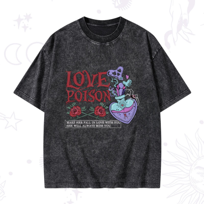 Purplehecate Love Poison Washed T-Shirt