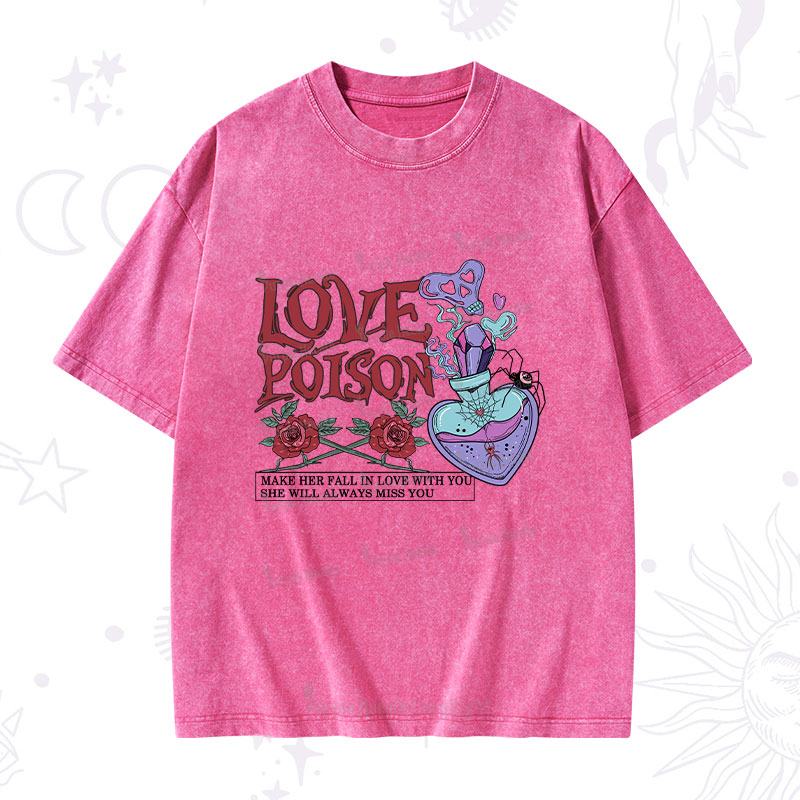 Purplehecate Love Poison Washed T-Shirt