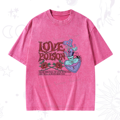 Purplehecate Love Poison Washed T-Shirt