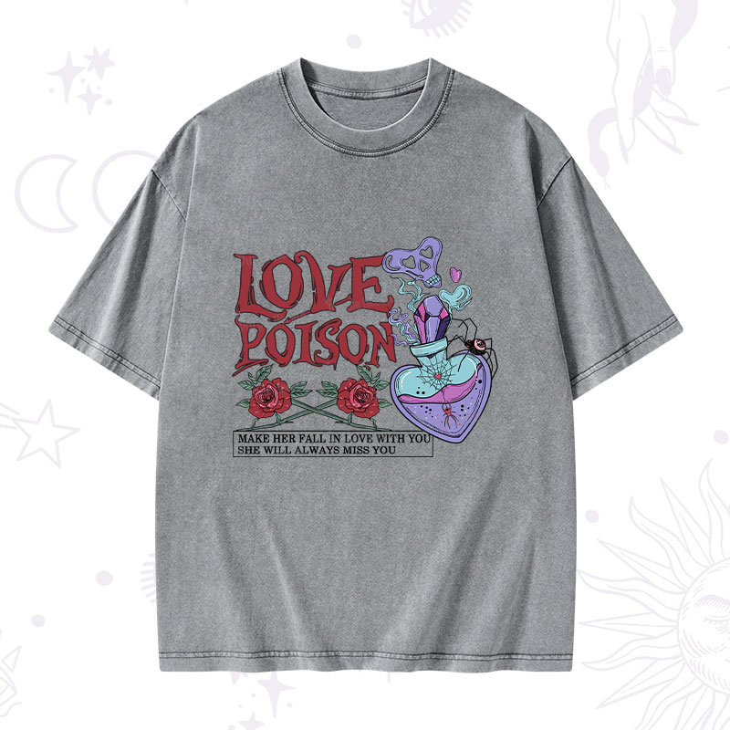 Purplehecate Love Poison Washed T-Shirt