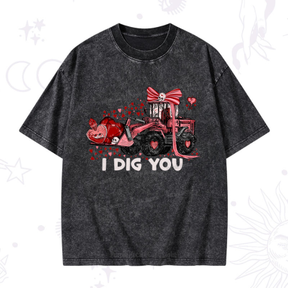 Purplehecate I Dig You Washed T-Shirt