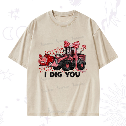 Purplehecate I Dig You Washed T-Shirt