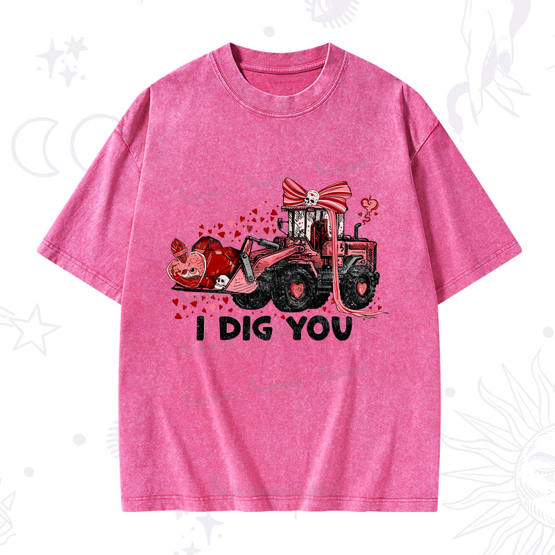 Purplehecate I Dig You Washed T-Shirt