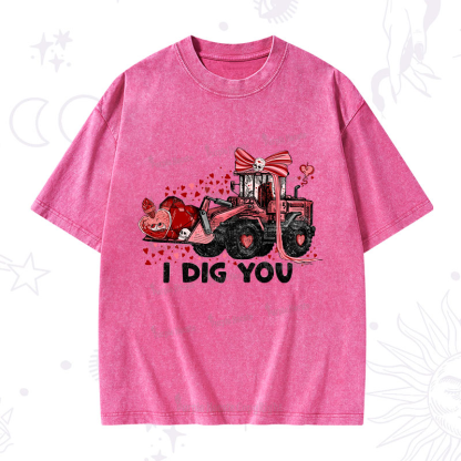 Purplehecate I Dig You Washed T-Shirt