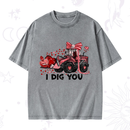 Purplehecate I Dig You Washed T-Shirt