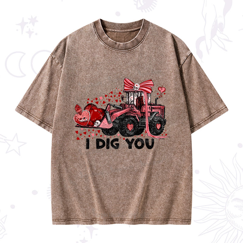 Purplehecate I Dig You Washed T-Shirt