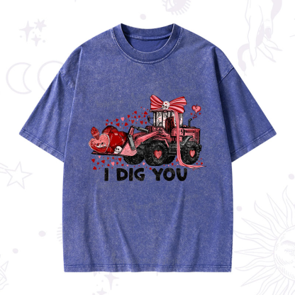 Purplehecate I Dig You Washed T-Shirt