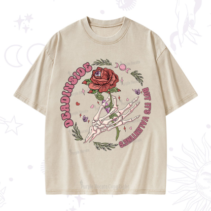 Purplehecate Valentine's Day Ready Valentine Washed T-Shirt