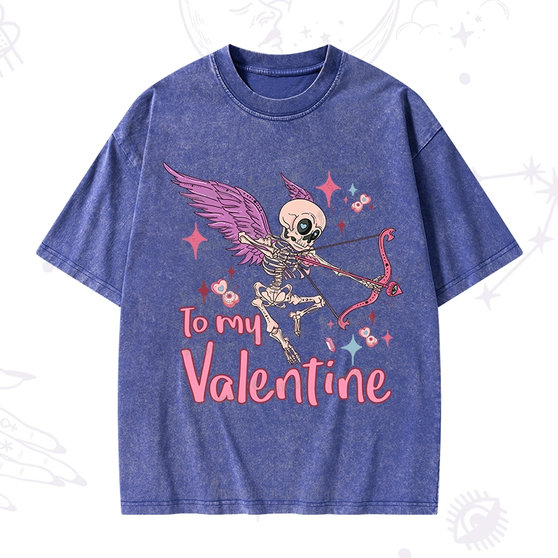 Purplehecate To My Valentine Washed T-Shirt