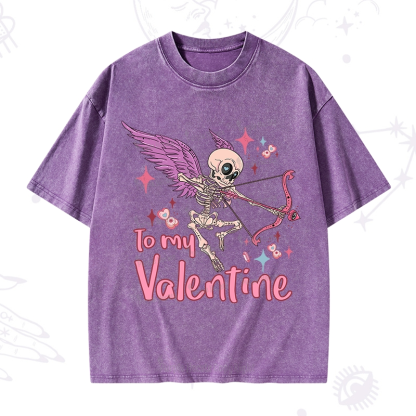 Purplehecate To My Valentine Washed T-Shirt