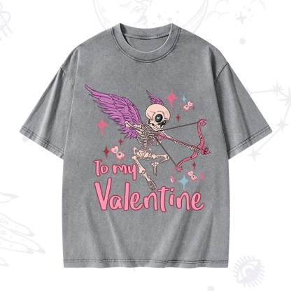 Purplehecate To My Valentine Washed T-Shirt