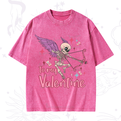 Purplehecate To My Valentine Washed T-Shirt