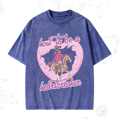 Purplehecate Heartbreaker Washed T-Shirt