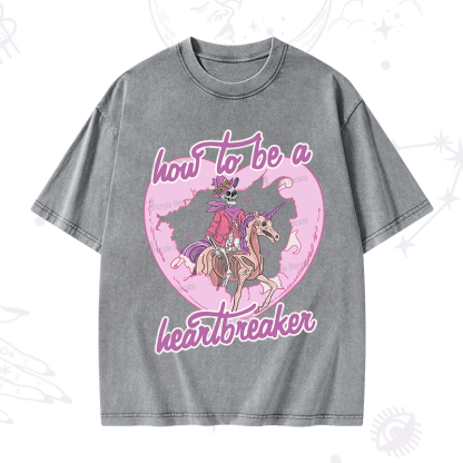 Purplehecate Heartbreaker Washed T-Shirt