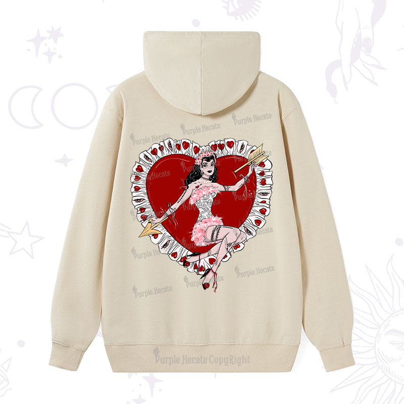 Purplehecate Cupid's Charm Valentine Hoodie