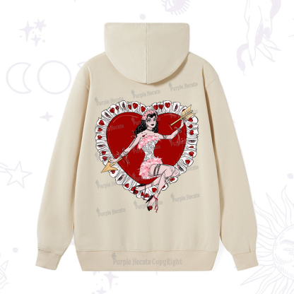 Purplehecate Cupid's Charm Valentine Hoodie