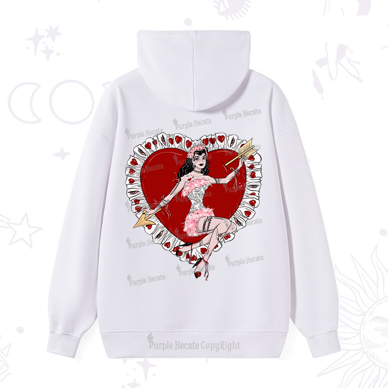 Purplehecate Cupid's Charm Valentine Hoodie
