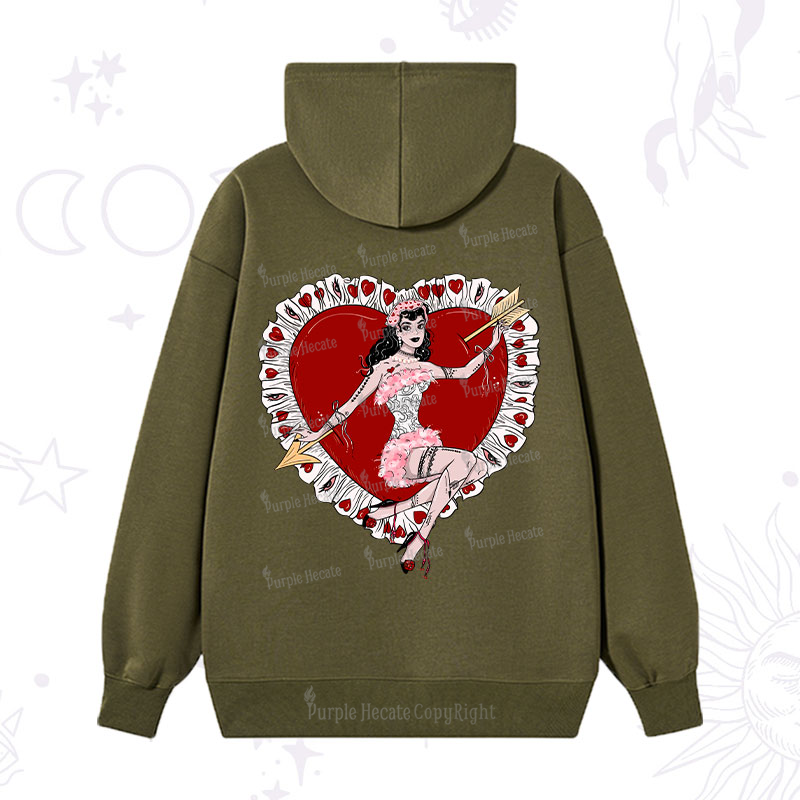 Purplehecate Cupid's Charm Valentine Hoodie