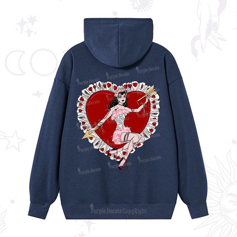 Purplehecate Cupid's Charm Valentine Hoodie