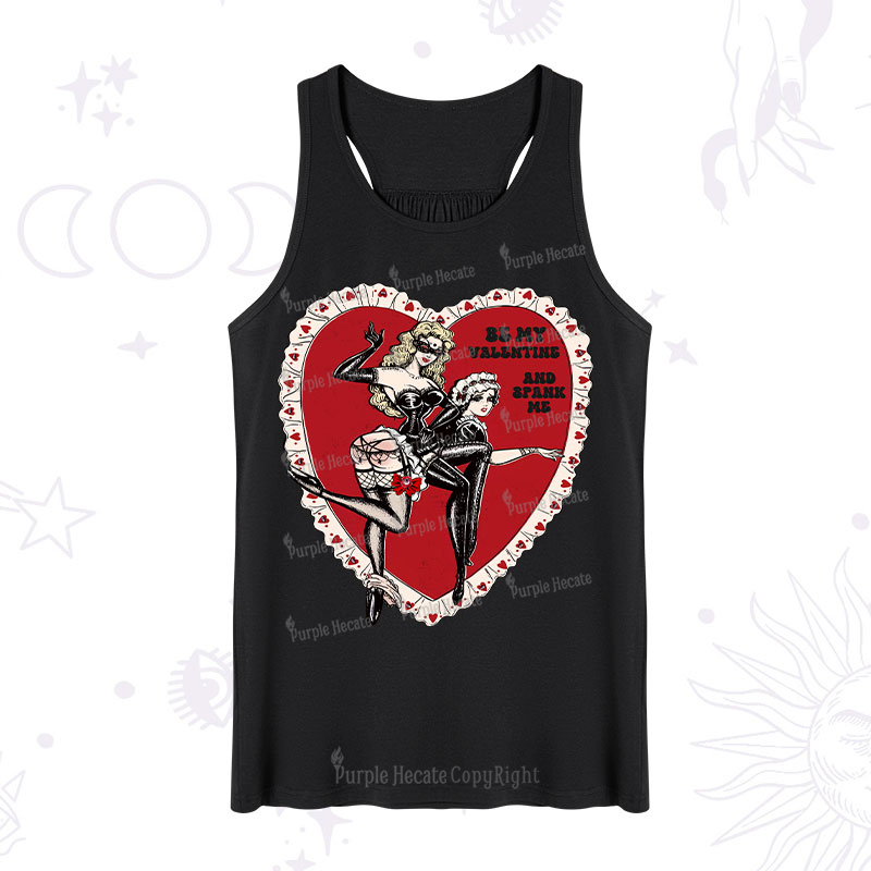 Purplehecate Be My Valentine And Spank Me Tank